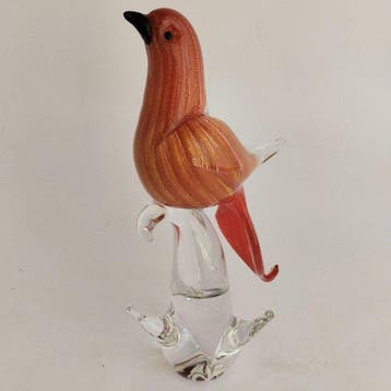 Murano - Sculpture, Uccello - 28.5 cm - Verre de Murano