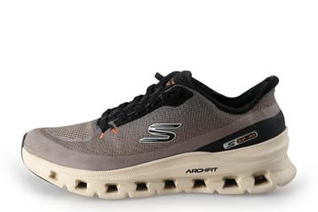 Skechers Instappers in maat 40 Bruin, Kleding | Heren, Bruin, Verzenden, Overige typen, Zo goed als nieuw