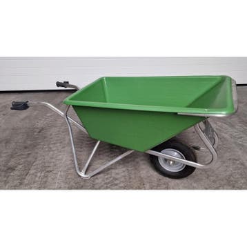 Landbouwkruiwagen 160l met sterk lichtgewicht aluminium