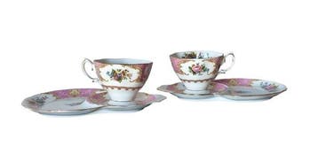 Royal Albert - Set theekopjes - “Lady Carlyle” - Porselein