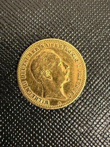 Duitsland, keizerrijk Wilhelm II. 10 Mark 1890 (Zonder