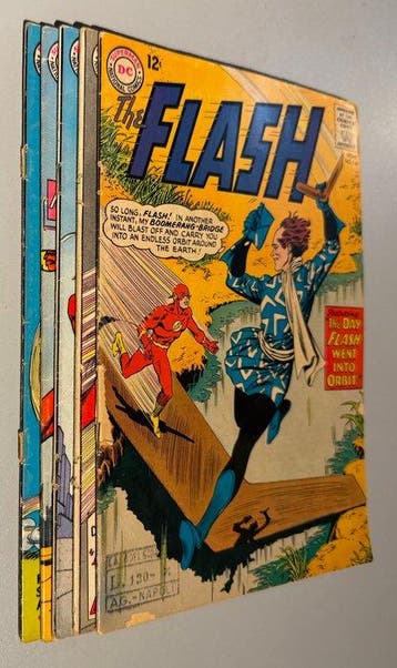 The Flash (Vol. 1) #148, 151, 152, 153, 154 - 5 Comic -, Nieuw