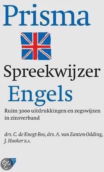 Prisma spreekwijzer Engels / Spreekwijzer 9789027465481, Verzenden, A. van Zanten-Odding