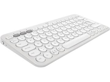 Logitech - Draadloos toetsenbord - Azerty - Wit, Verzenden