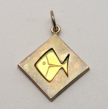 Zonder minimumprijs - Hanger 925 zilver - Finland -