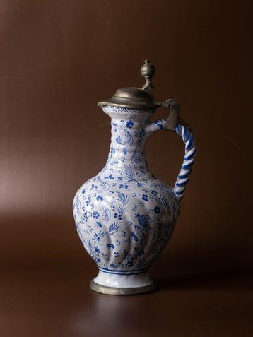 Kordenbusch Pottery Workshop - c1750 - Kan - Faience, Antiek en Kunst