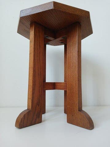 Plantentafel - Eik - ArtDeco-AmsterdamseSchool