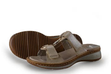 Ara Slippers in maat 36 Beige, Slippers, Verzenden, Beige, Zo goed als nieuw