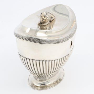 Hendrik Smits (Amsterdam 1819) - Empire - Boîte/pot à thé -