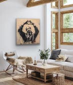 EMIR BERCUTTE - SNOOP DOGG LOVE - Toile L, Antiquités & Art