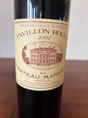 2002 Pavillon Rouge du Château Margaux, 2nd wine Ch. Margaux, Nieuw