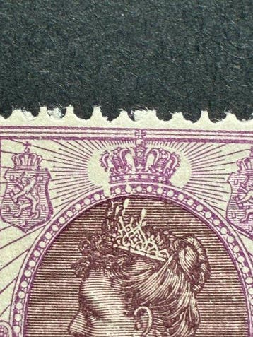 Nederland 1917 - Koningin Wilhelmina Bontkraag 30 cent met, Gestempeld