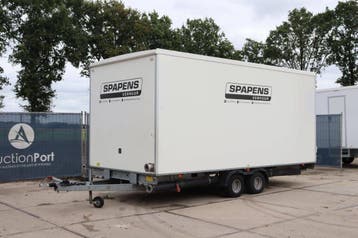 Veiling: Toiletwagen Scanvogn AST 2000kg 2012, Ophalen