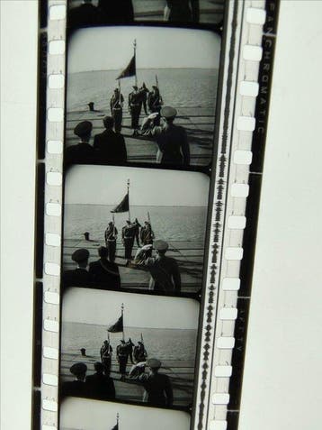 Kodak Nieuws - Origineel 35mm filmfragment – Belgische