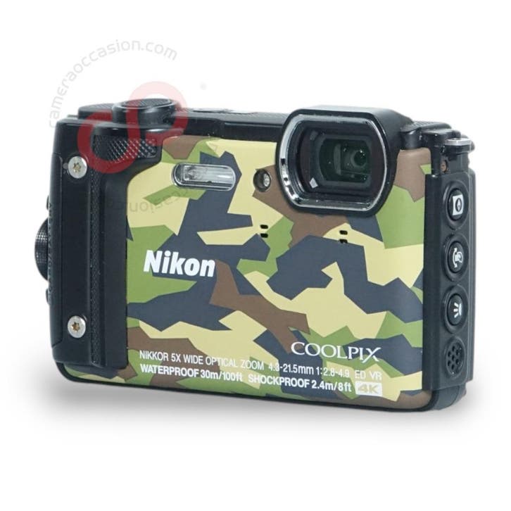 Nikon Coolpix W300 camouflage nr. 2118, TV, Hi-fi & Vidéo, Appareils photo numériques, Compact, Enlèvement ou Envoi