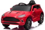 Aston Martin 12v elektrische kinderauto met rubberen banden,, Ophalen of Verzenden, Nieuw