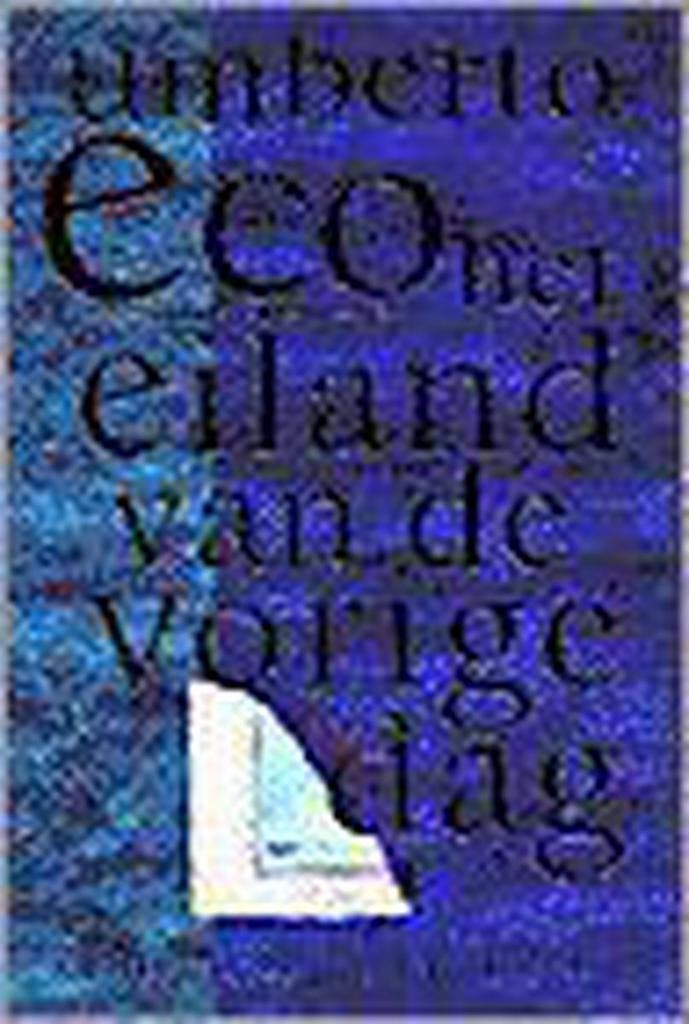 EILAND VAN DE VORIGE DAG GEB. 9789035114685 Umberto Eco, Livres, Romans, Envoi