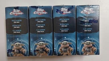 Topps - 4 Box - Star Wars - Star Wars Topps Chrome, Collections