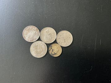 België. Albert I. 1909-1934, lot 109 stuks (Zonder, Postzegels en Munten