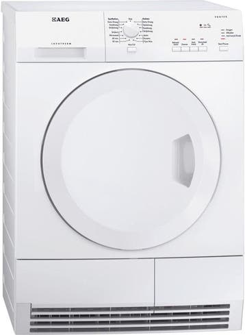 AEG T5127AC - Condensdroger - 7 kg - ProTex - 65 dB -, Ophalen of Verzenden