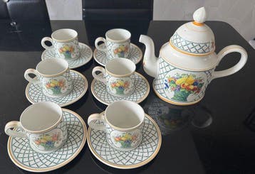 Villeroy & Boch - Service à café - basket - Porcelaine
