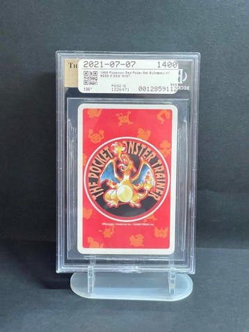 Pokémon - 1 Graded card - Bulbasaur NO.001 - 1996 red poker, Nieuw