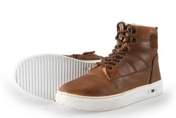 Muyters Hoge sneakers in maat 37 Cognac, Overige kleuren, Verzenden, Sneakers, Gedragen