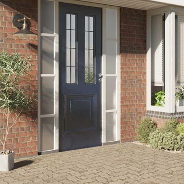 vidaXL Window Film Frosted Grijs 23.6 in x 787.4 in PVC, Verzenden
