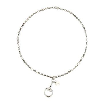 Gucci - Halsketting - 18 karaat Witgoud, Nieuw
