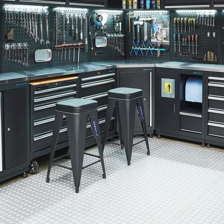 Datona Werkplaatskruk - 2 stuks - Datona - Zwart, Auto diversen, Autogereedschap, Ophalen of Verzenden