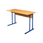 Schooltafel | Duo Formaat | Verstelbaar | Blauw | Voor, Verzenden, Nieuw in verpakking