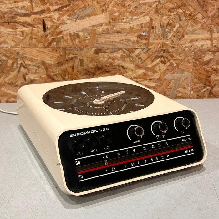 Europhon Adriano Rampoldi - H20 Radio, Antiquités & Art, Antiquités | Meubles | Chaises & Canapés