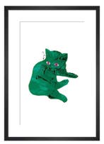 Andy Warhol - “Green Cat, 1954”.