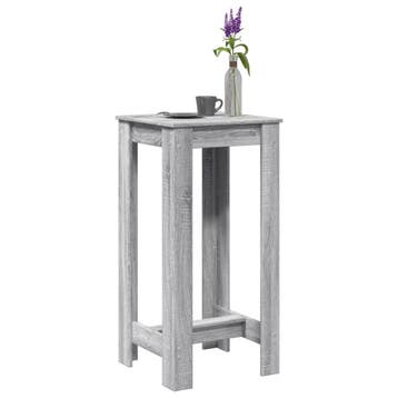 vidaXL Bartafel 51x50x103,5 cm bewerkt hout grijs sonoma, Huis en Inrichting, Verzenden, Nieuw