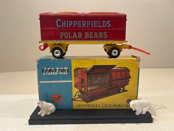Corgi 1:43 - Modelauto - Chipperfields Circus Animal Cage, Nieuw