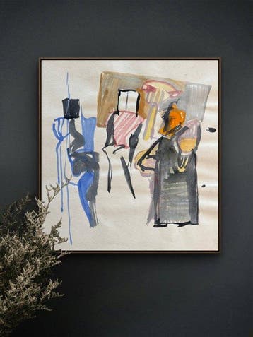Marcus de Vestele (1941-2024) - Composition Cobra aux