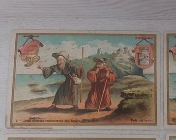 France - Liebig S 455 - Lhuître et les plaideurs - Ensemble