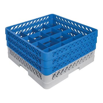 Bekerglazenkorf  2x CR-16 + 1x CR-0 | Ø11,2x20(h)cm |, Verzenden