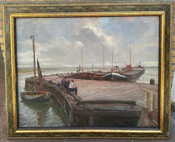 Carl Fahringer (1874-1952)Attrib.to - Haven van Hoorn