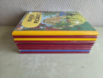Kuifje 2, 6, 7, 16, 17, 18, 19, 20, 21, 22 hardcovers met, Nieuw