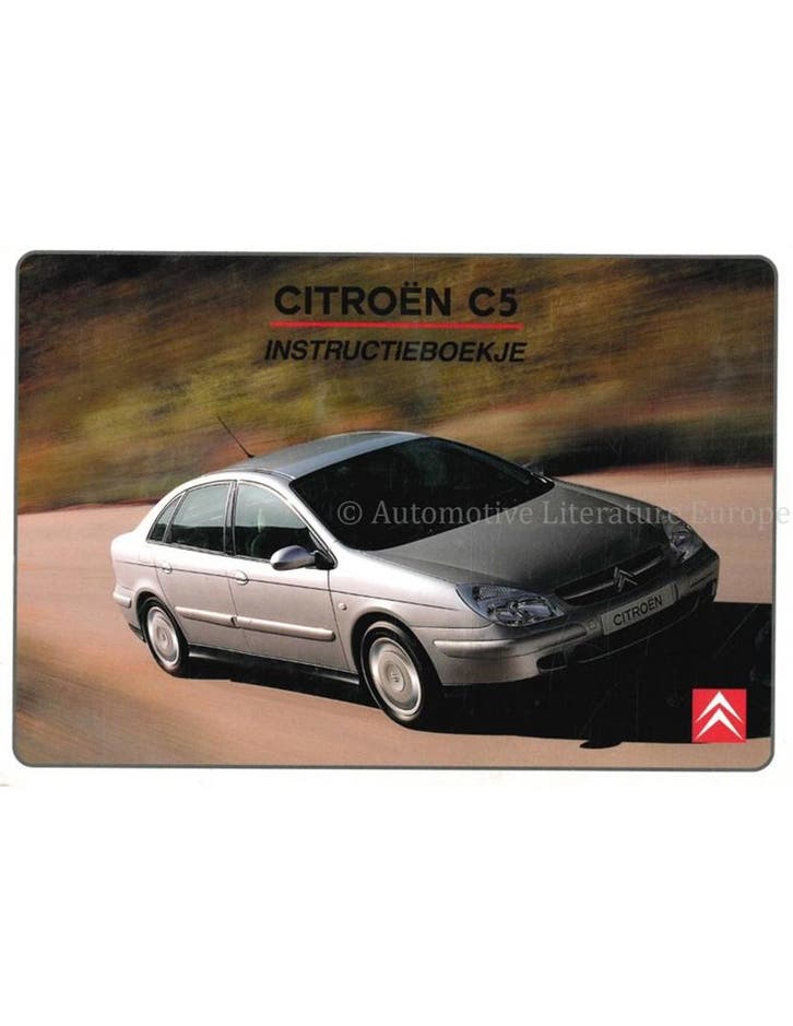 2002 CITROEN C5 INSTRUCTIEBOEKJE NEDERLANDS, Autos : Divers, Modes d'emploi & Notices d'utilisation
