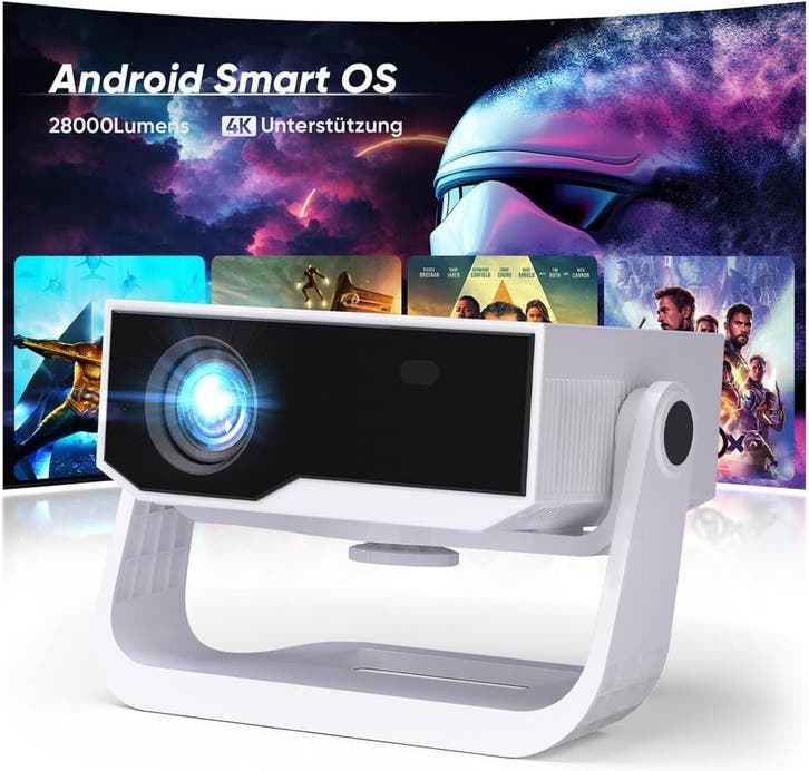 Smart Projector 1080P Zwart | OP = OP | Scherpe Prijs, TV, Hi-fi & Vidéo, Projecteurs vidéo, Envoi