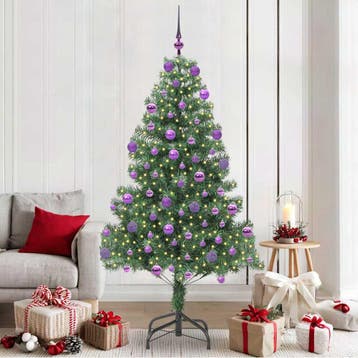vidaXL Kerstboom Groen 210 cm PVC, Verzenden, Nieuw