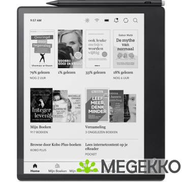 Kobo Elipsa 2E e-reader zwart, Verzenden, Nieuw