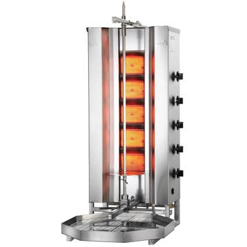 Dönergrill | SERIE MU | Gas | 5 Branders | 8.75kW (5x, Verzenden, Nieuw in verpakking