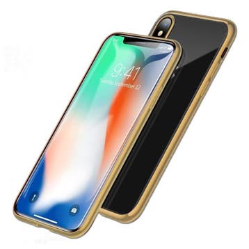 iPhone XS Max Magnetisch 360° Hoesje met Tempered Glass -, Verzenden, Nieuw