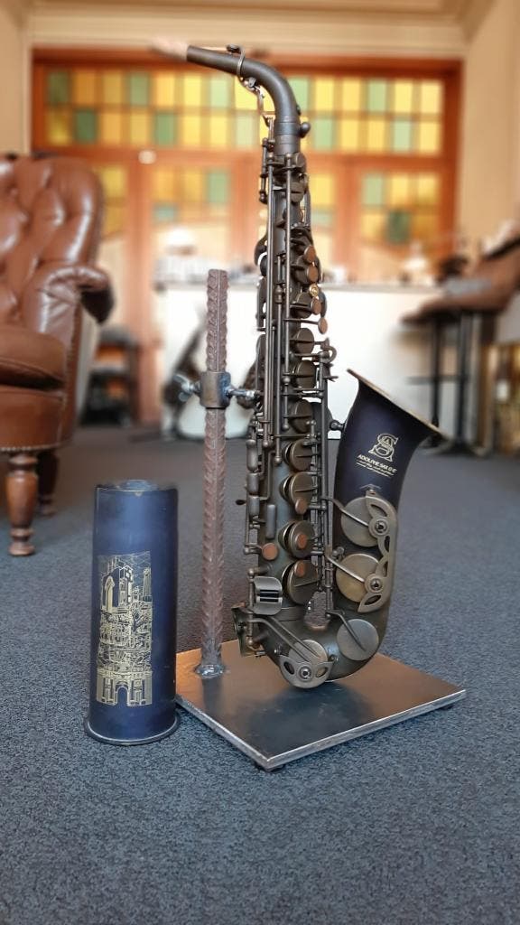Unieke saxofoon, Musique & Instruments, Instruments à vent | Saxophones, Enlèvement ou Envoi