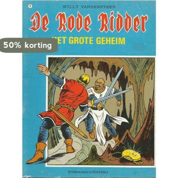 Het grote geheim / De Rode Ridder / 91 9789002142406, Verzenden, Gelezen, Willy Vandersteen
