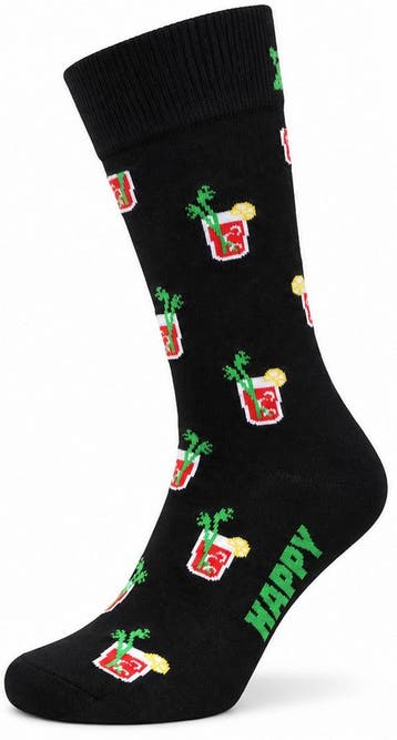 Happy Socks Sokken Bloody Mary maat 41-46 Heren, Kleding | Heren, Verzenden, Nieuw, Zwart, Happy Socks