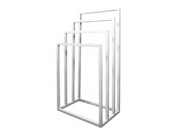 Veiling - Brunbeste Vrijstaand Handdoekenrek – Metaal –, Huis en Inrichting, Badkamer | Badkamermeubels